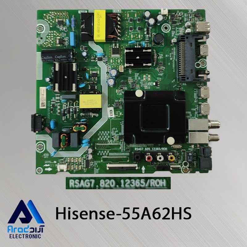 مین برد تلویزیون هایسنس 55A62HS — تصویر ۲