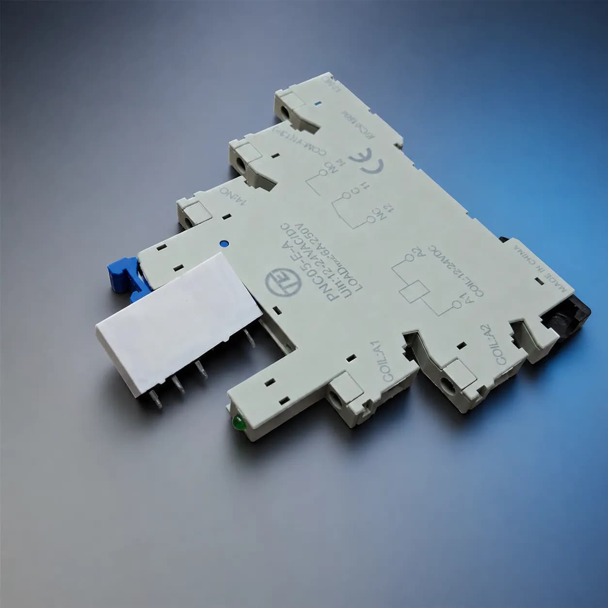 رله سوکت دار 24 DC ولت 6 آمپر Relay Socket TE PNC05-E-A رله همراه با سوکت — تصویر ۹