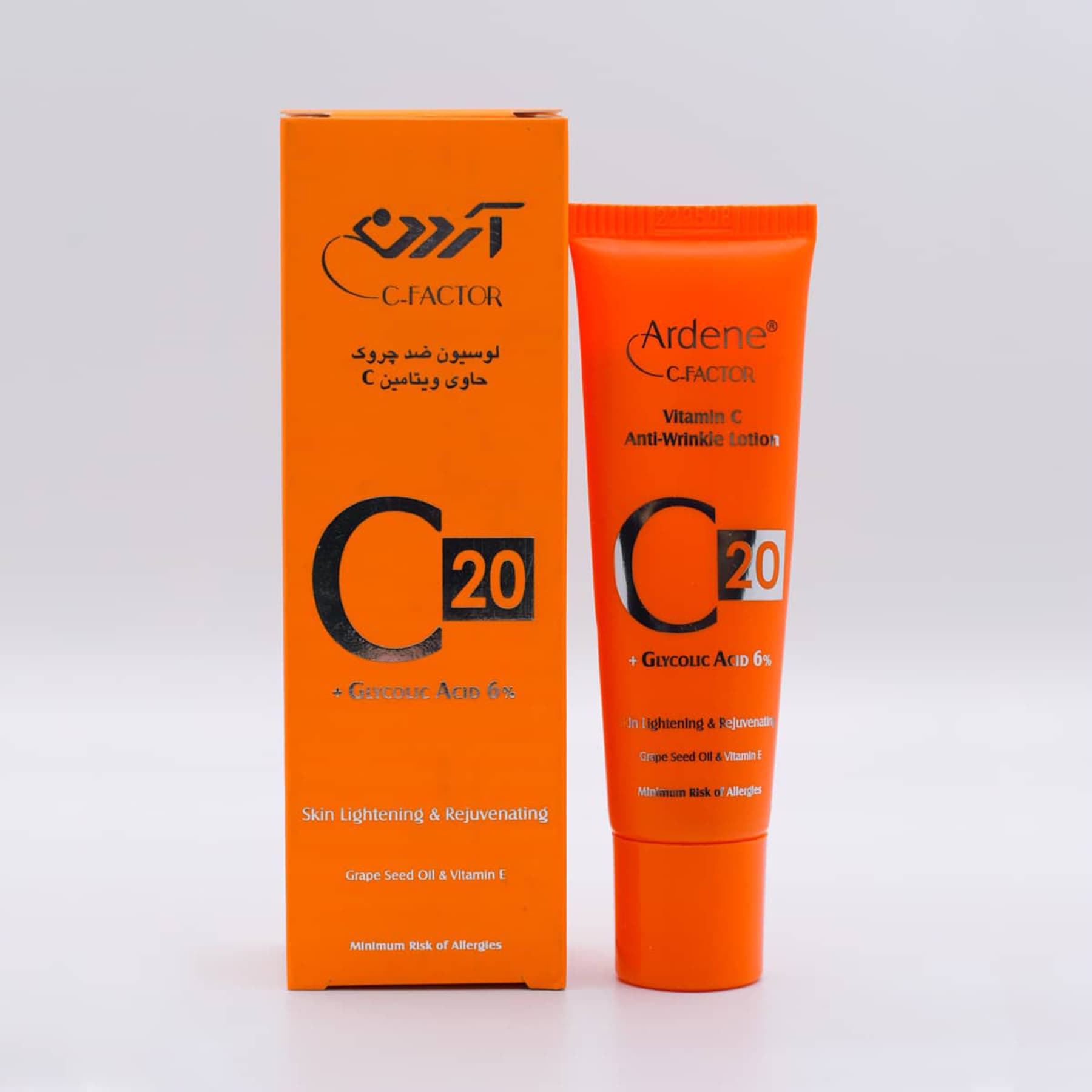 لوسیون ضد چروک آردن سی فکتور مدل Vitamine C وزن 30 گرم — تصویر ۱۱