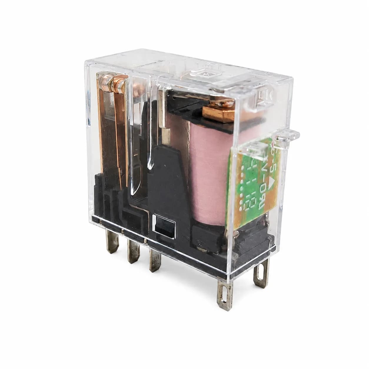 رله امرون شیشهای 8 پایه ۲۲۰ ولت 5 آمپر Omron G2R-2-SN — تصویر ۳