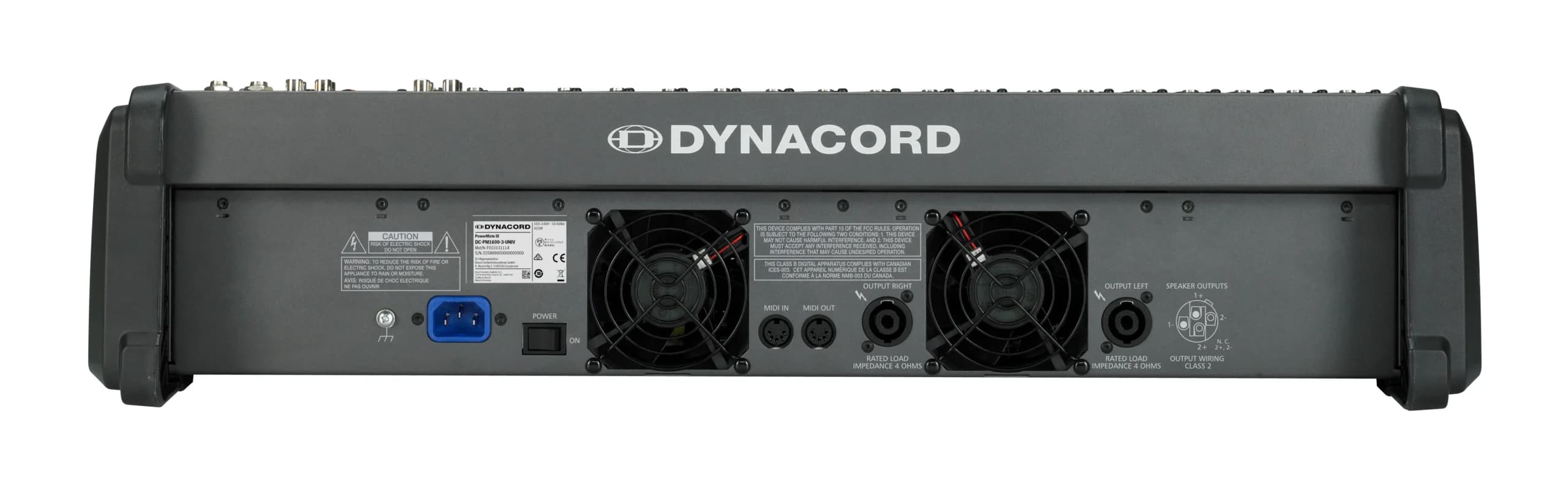 پاور میکسر آنالوگ PM1600-3 برند Dynacord — تصویر ۲