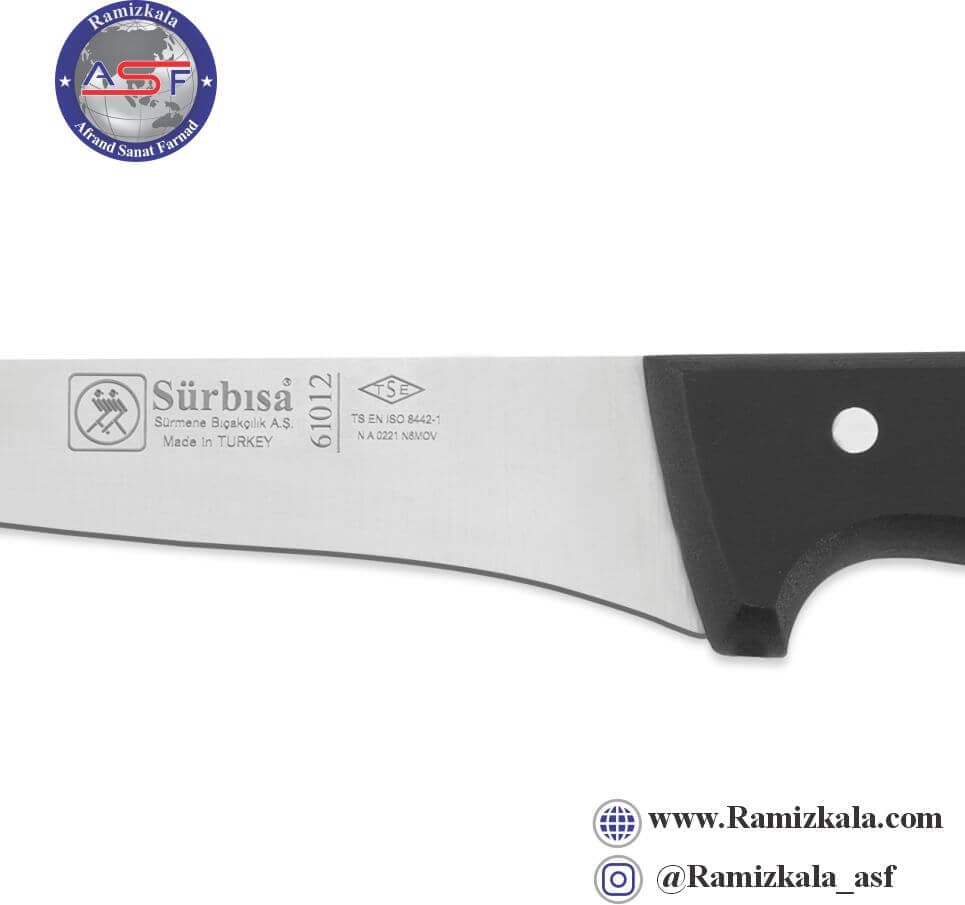 چاقوی بیخصی برند سوربیسا اصل ترکیه 14 سانتی – Sürbisa-61012 — تصویر ۴