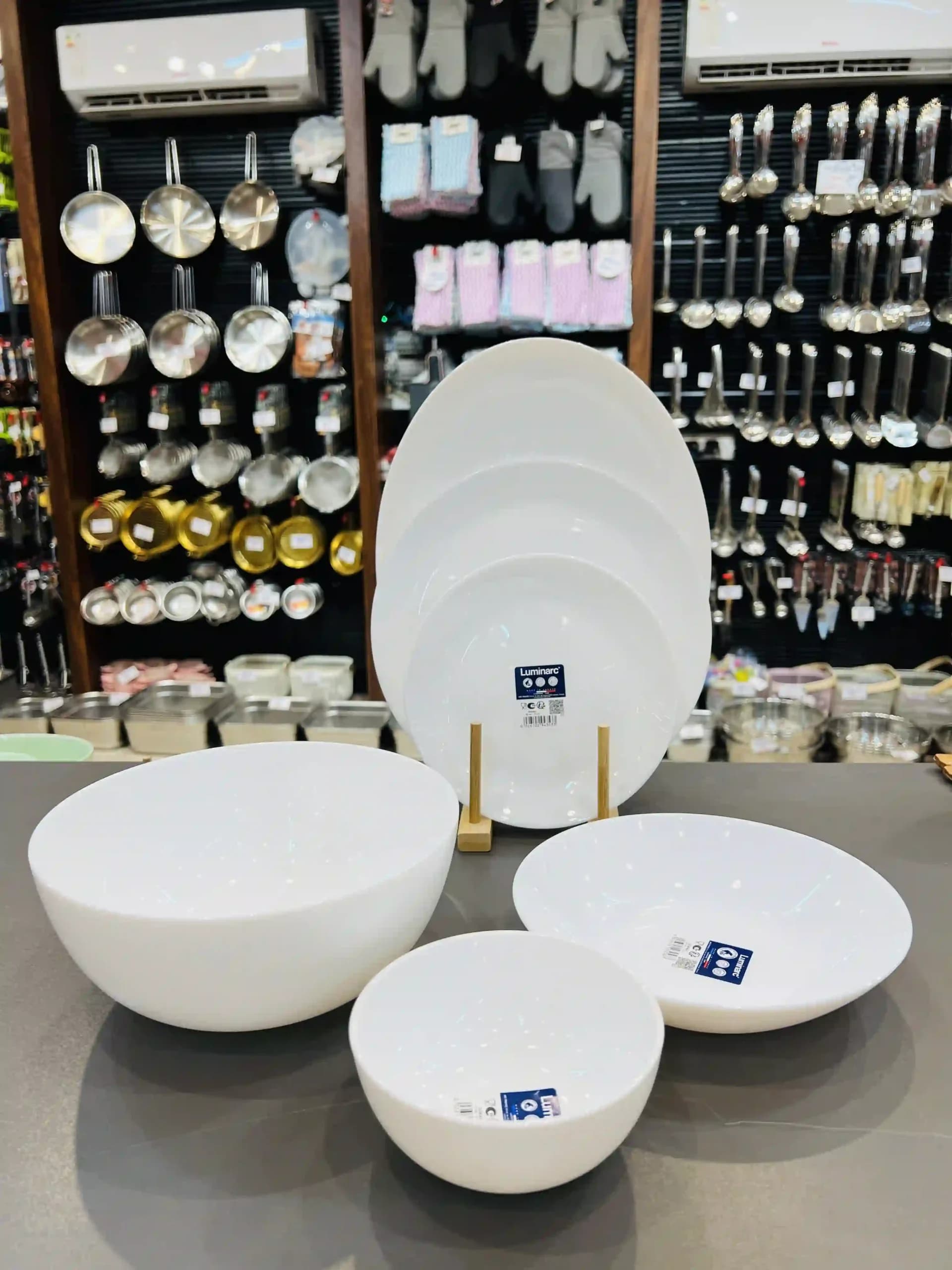 سرویس غذاخوری 26 پارچه دیوالی سفید LUMINARC