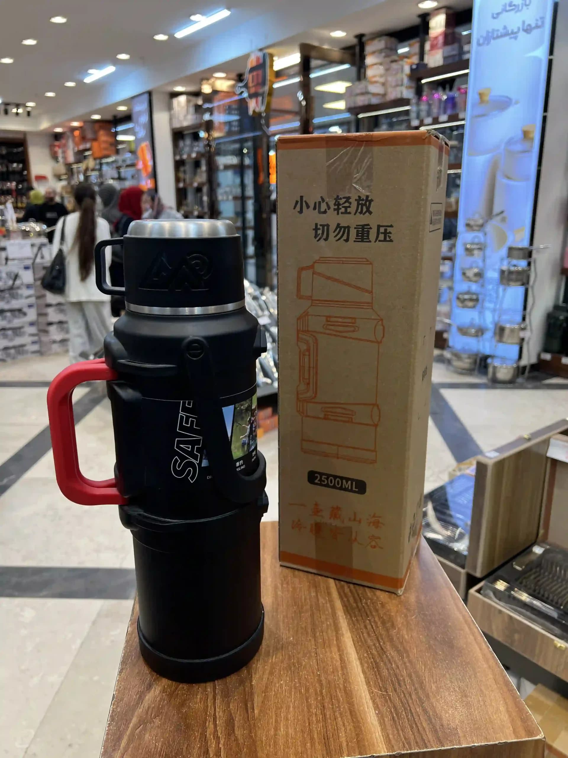 فلاسک استیل 316 حرفه ای SY055 – 2500ML — تصویر ۷