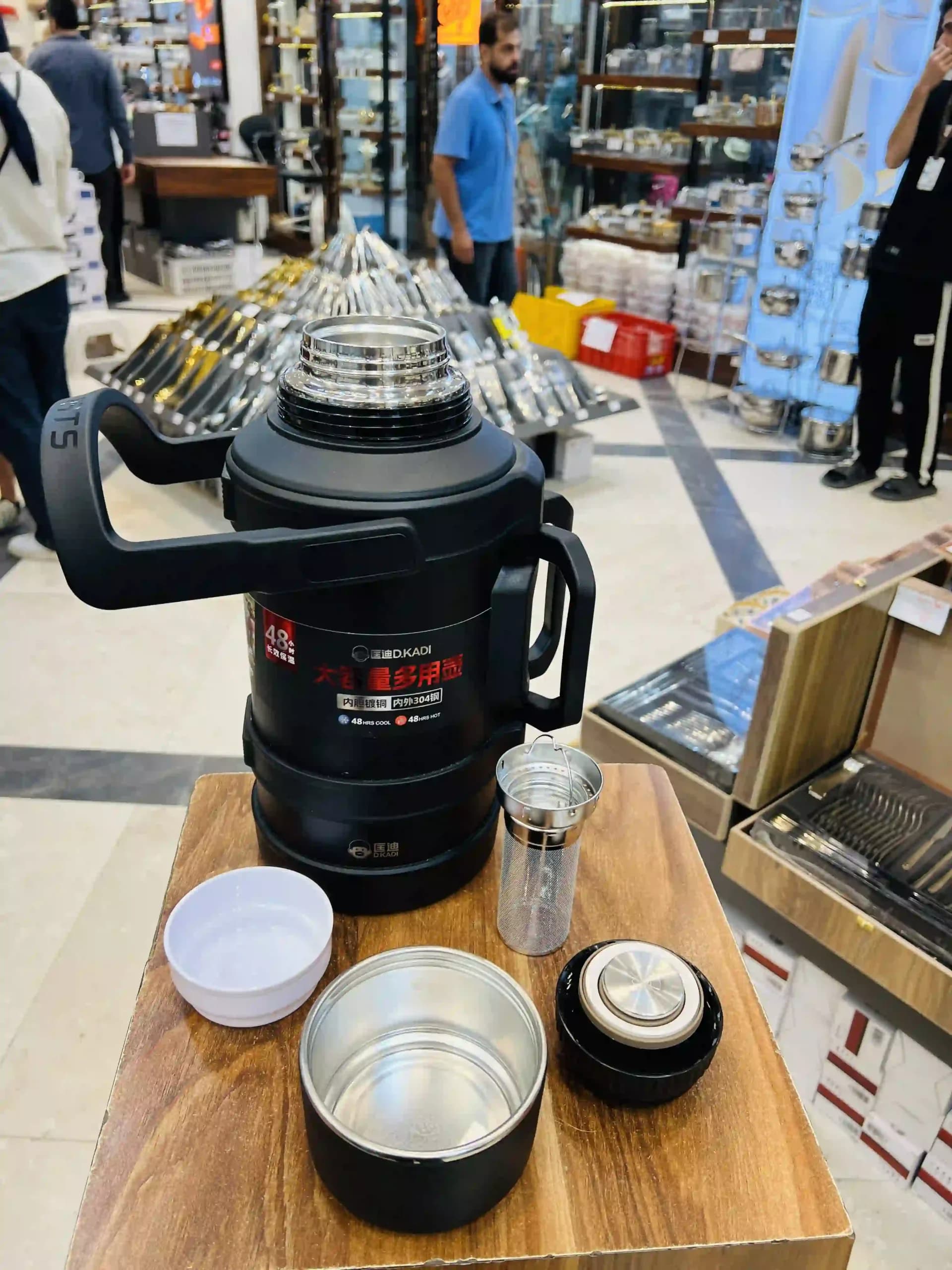 فلاسک استیل 304 حرفهای 4 لیتری K9058-9 — تصویر ۱۰