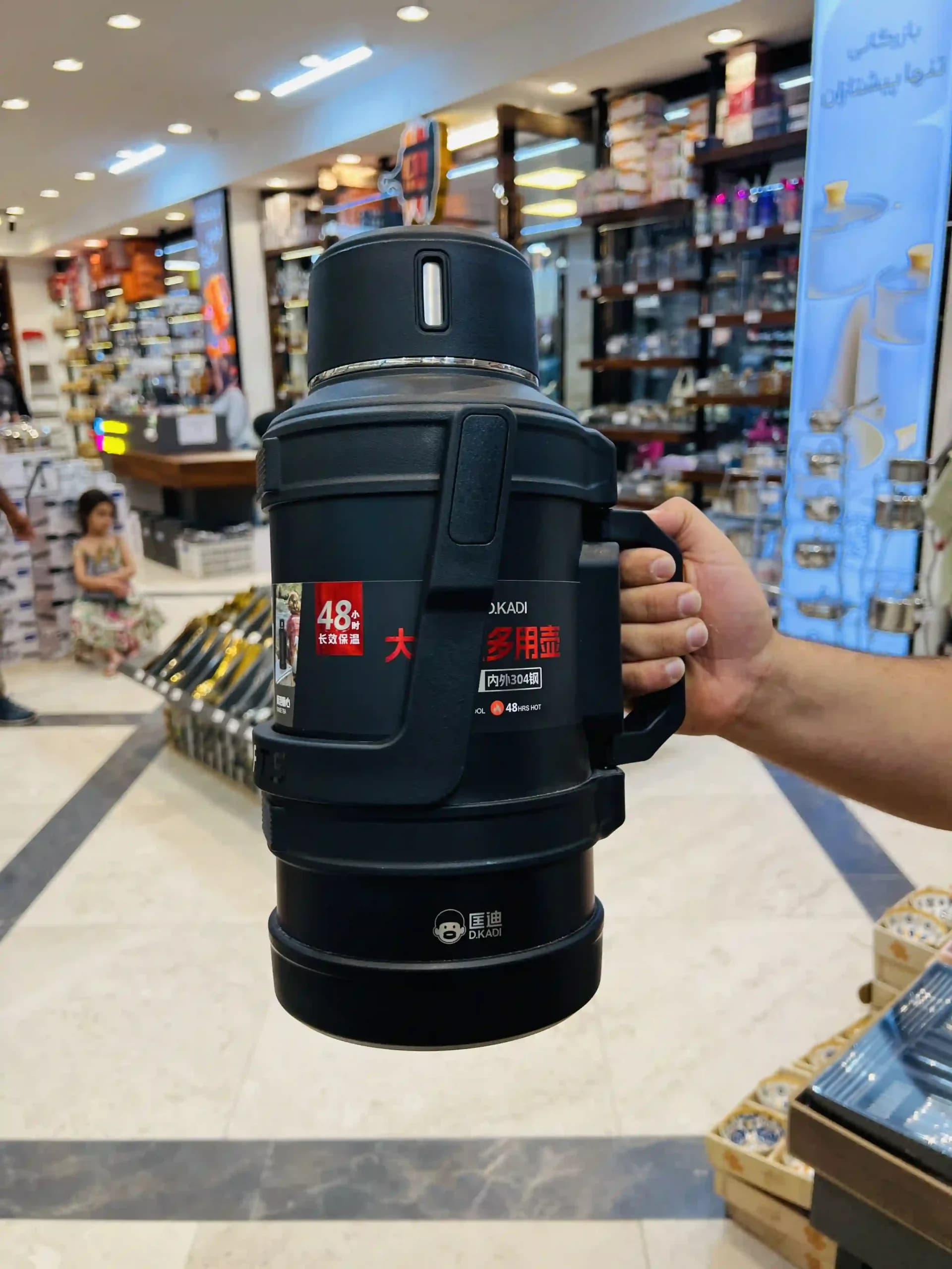 فلاسک استیل 304 حرفهای 4 لیتری K9058-9 — تصویر ۲