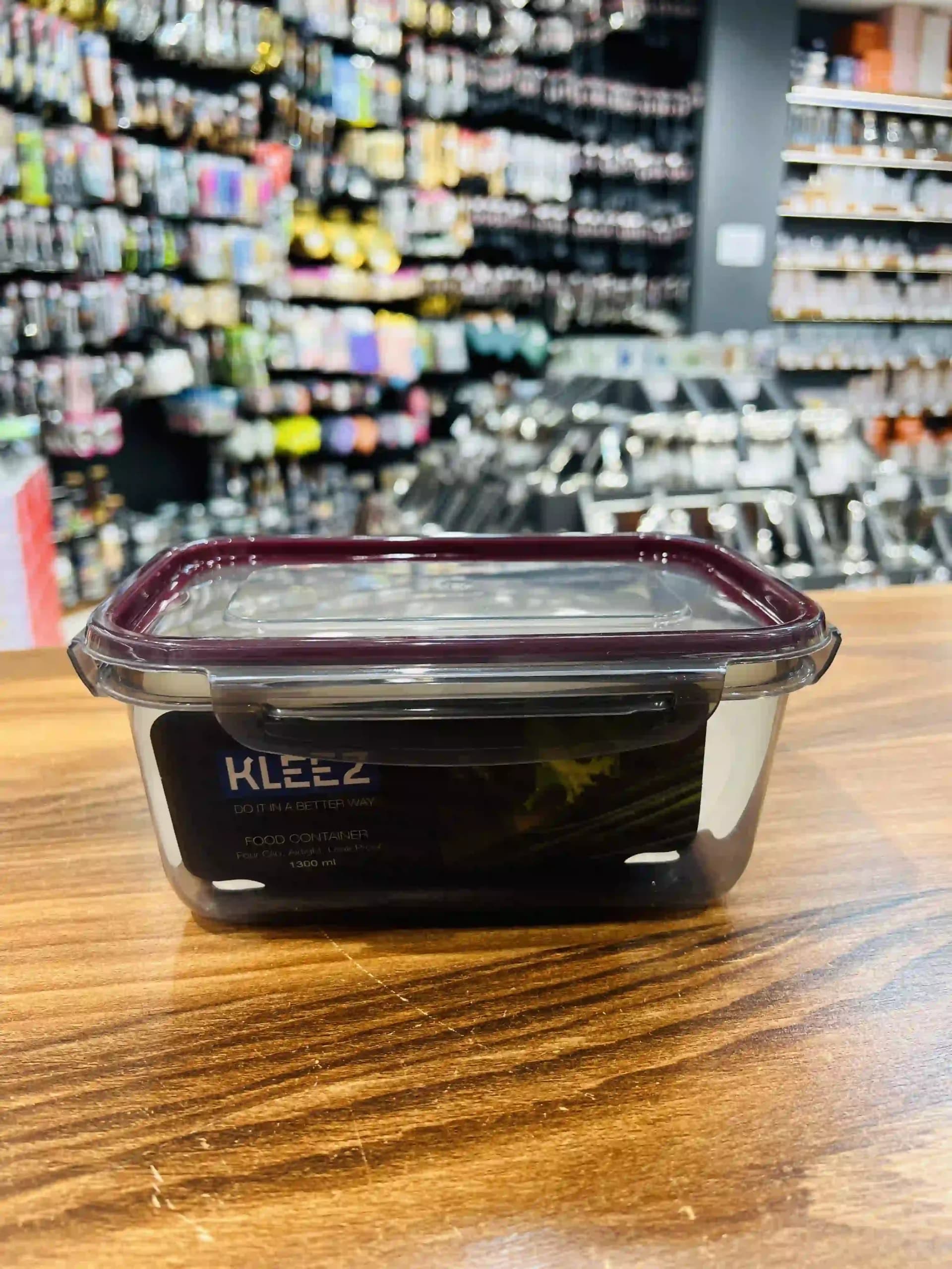 ظرف فریزری دودی KLEEZ-1300ML — تصویر ۴