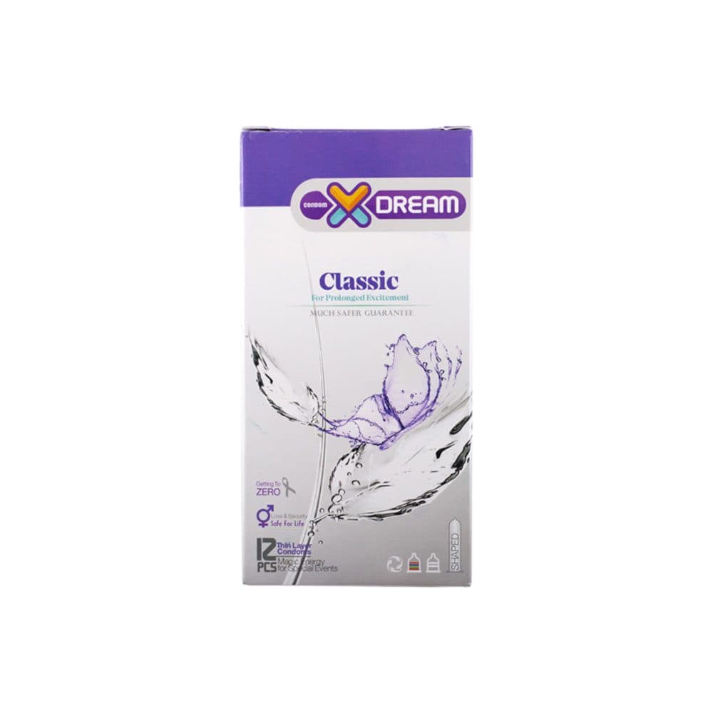 کاندوم ایکس دریم بسیار نازک 12تایی مدل CLASSIC — تصویر ۴
