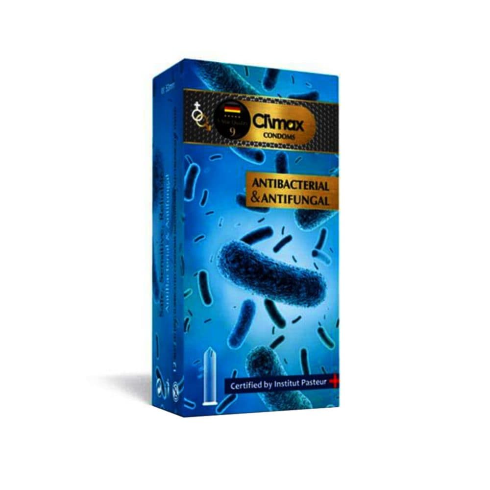 کاندوم ضد قارچ کلایمکس مدل ANTIBACTERIAL