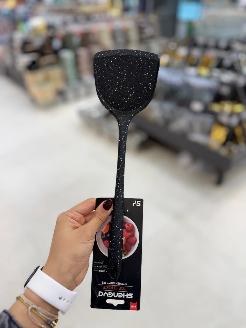 کفگیر سیلیکون شنگیا P4208 — تصویر ۶
