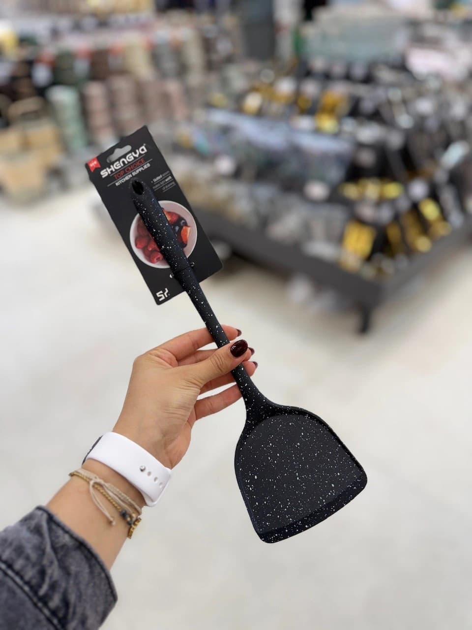 کفگیر سیلیکون شنگیا P4208 — تصویر ۸
