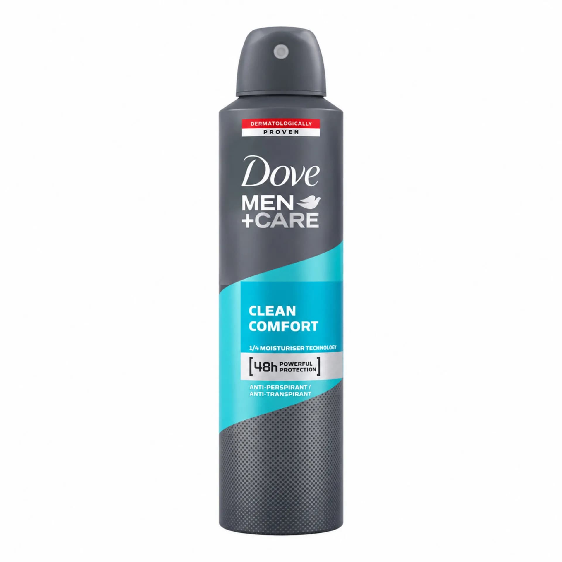 اسپری ضد تعریق مردانه داو Men+Care Clean Comfort حجم ۲۵۰ میل | محافظت ۴۸ ساعته