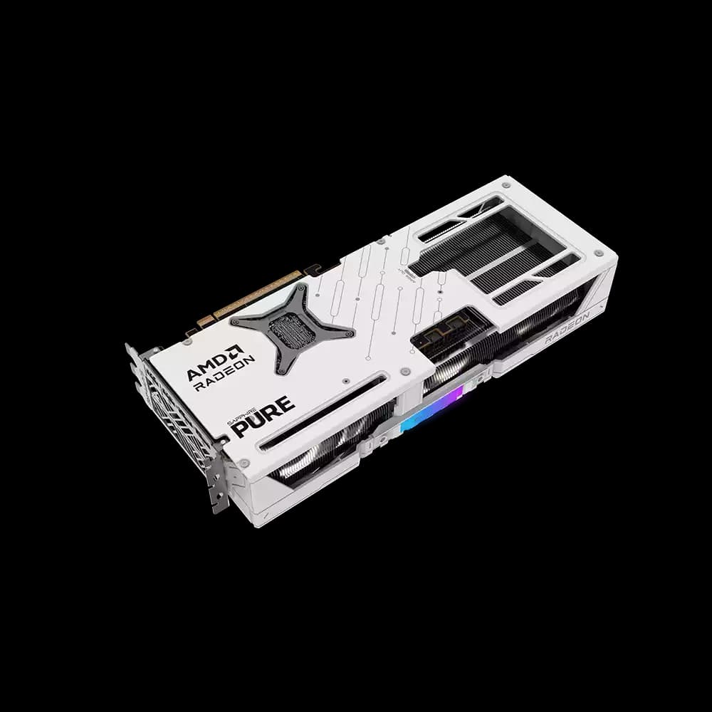 کارت گرافیک سافایر مدل PURE AMD Radeon RX 9070 XT OC 16G — تصویر ۴