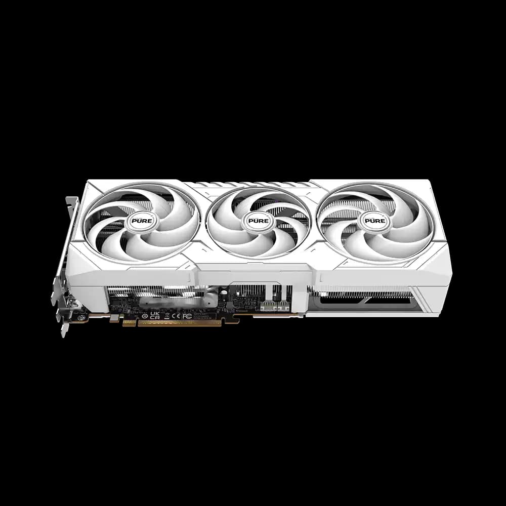 کارت گرافیک سافایر مدل PURE AMD Radeon RX 9070 XT OC 16G — تصویر ۶
