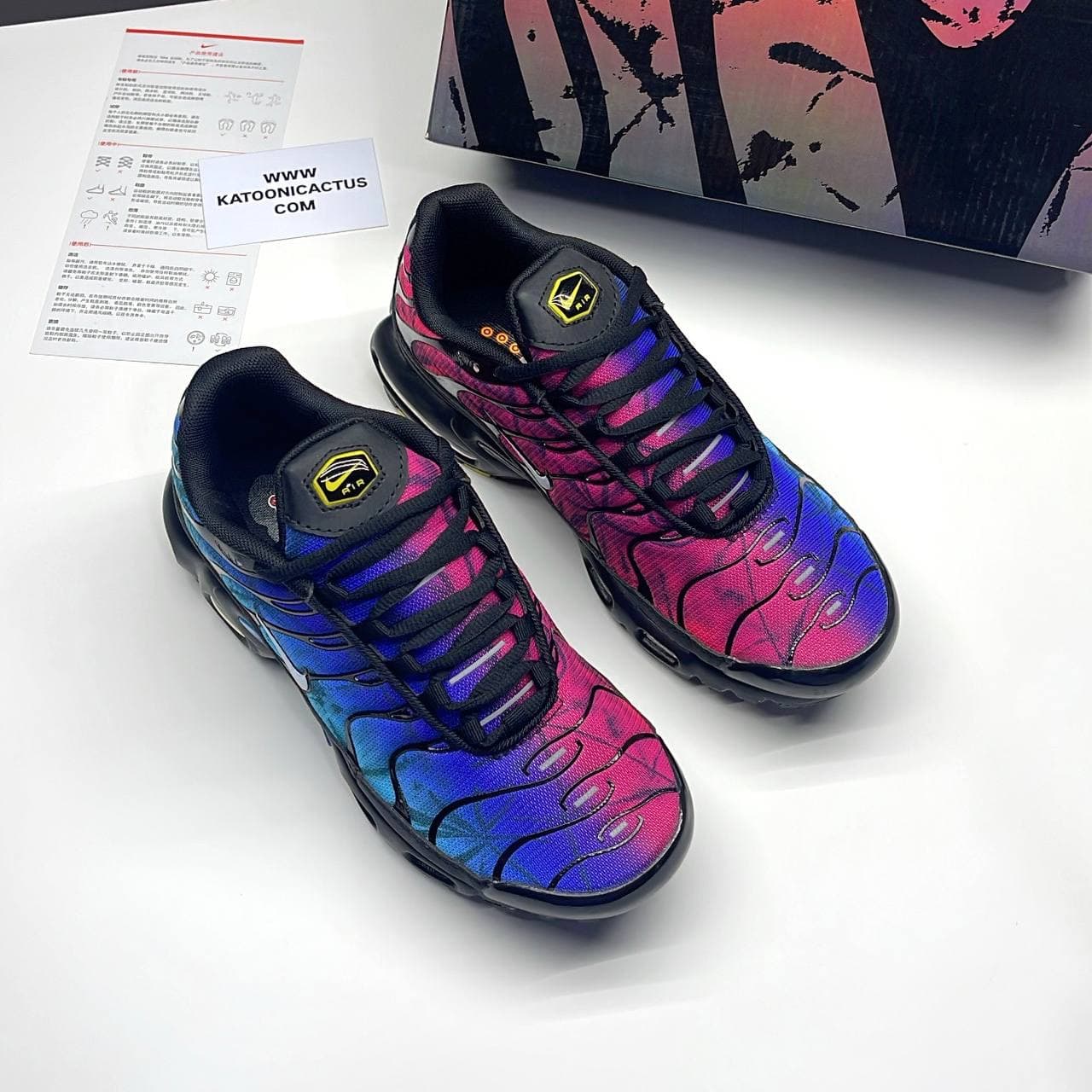 نایک ایرمکس پلاس تی ان آبی بنفش NIKE AIR MAX PLUS TN — تصویر ۶