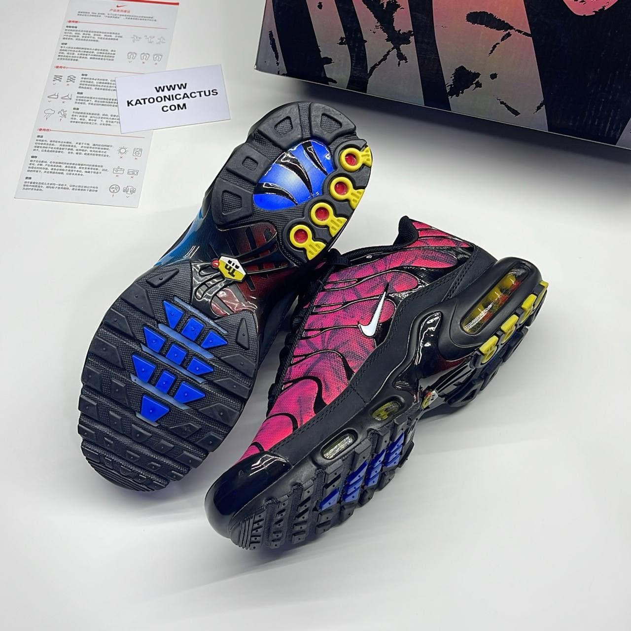 نایک ایرمکس پلاس تی ان آبی بنفش NIKE AIR MAX PLUS TN — تصویر ۸