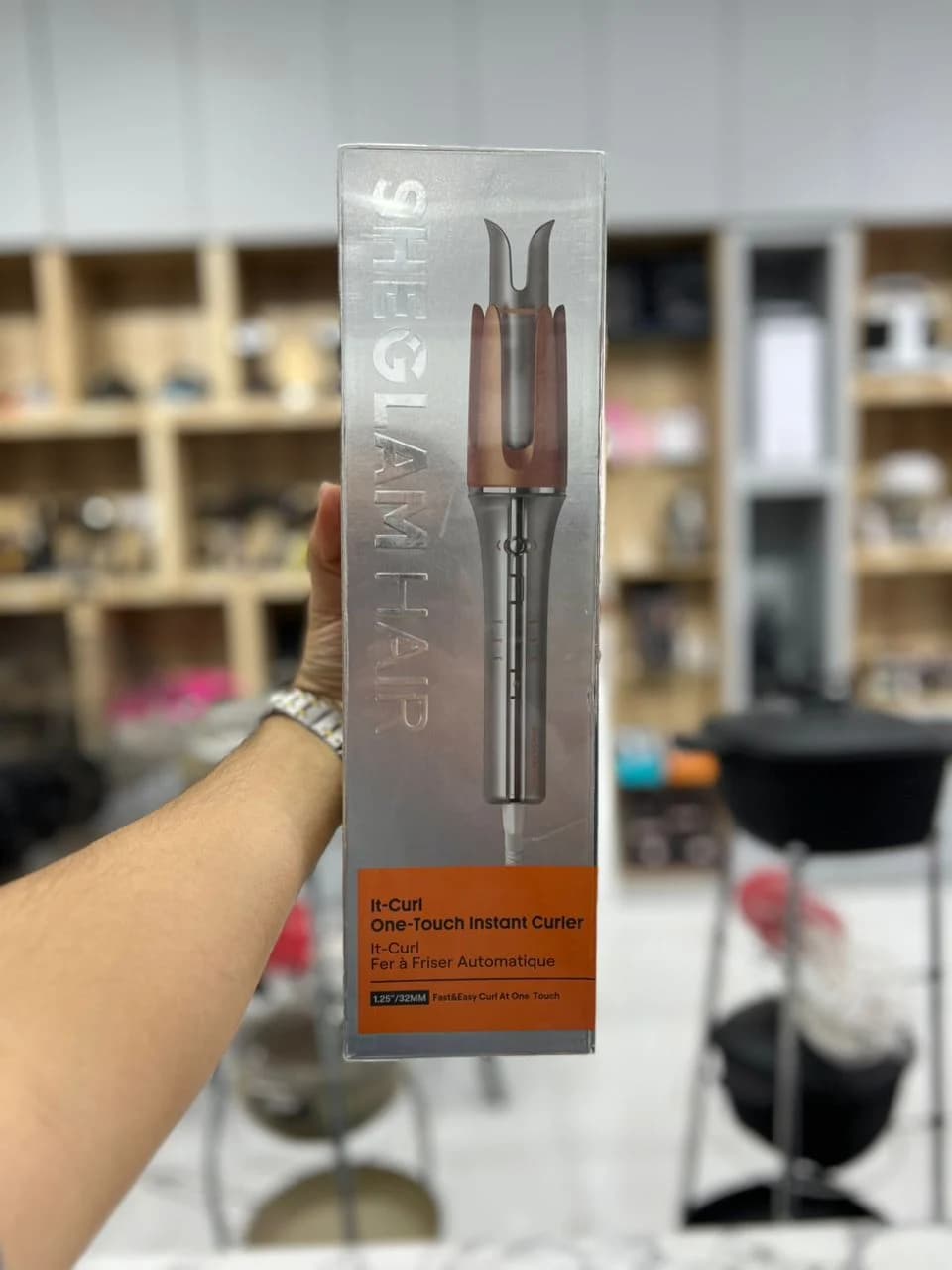 فر کننده اتوماتیک مو شیگلم مدل It-Curl One-Touch Instant Curler — تصویر ۵