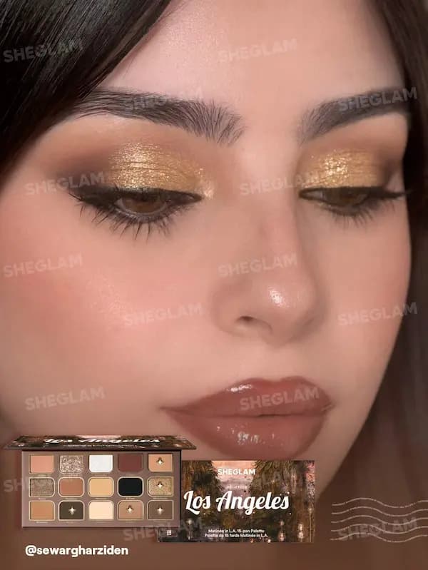 پالت سایه چشم 15 رنگ شیگلم مدل Los Angeles — تصویر ۷