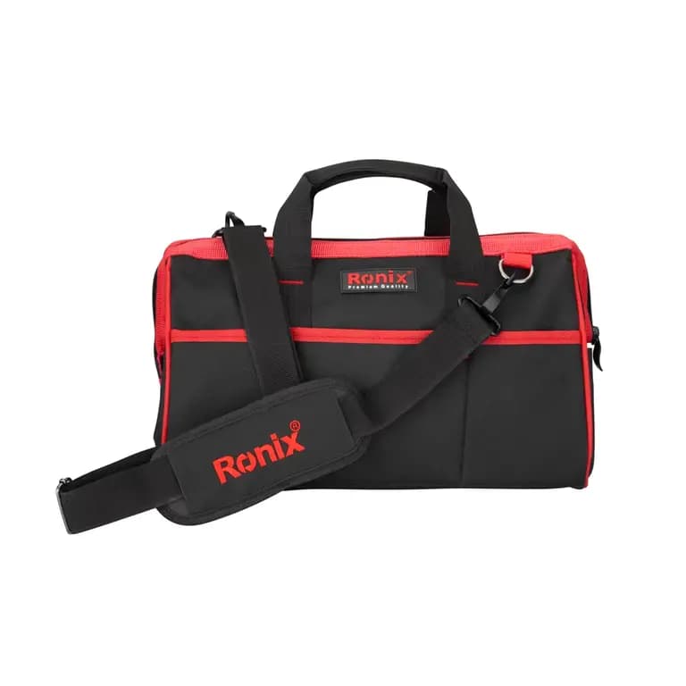 کیف ابزار رونیکس مدل RH9113 با ۱۲ عدد محفظه برزنتی — تصویر ۲