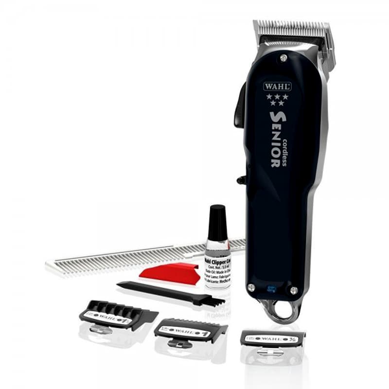 ماشین اصلاح حرفه ای سر و صورت وال سینیور WAHL 5 Star Cordless Senior Clip — تصویر ۶
