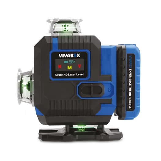 تراز لیزری ویوارکس مدل VR1604-L2 ۴ بعدی ۱۶ خط ۳۶۰ درجه نور سبز — تصویر ۳