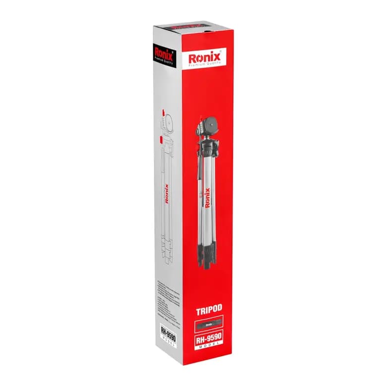 سه پایه تراز لیزری رونیکس مدل RH-9590 سایز ۱۵۵ سانتیمتری — تصویر ۳