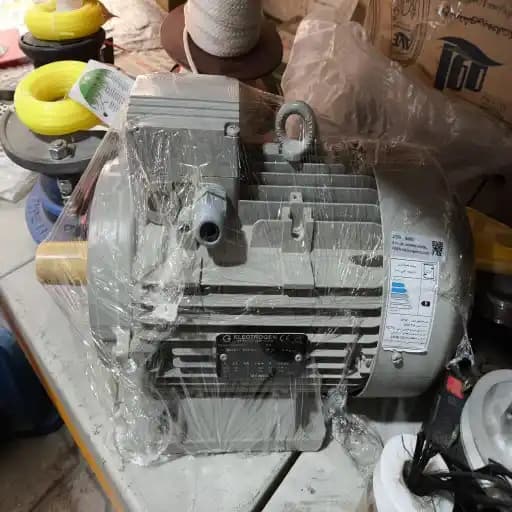 الکترو موتور 4 اسب 3 کیلو وات 1450 دور برند الکتروژن — تصویر ۳
