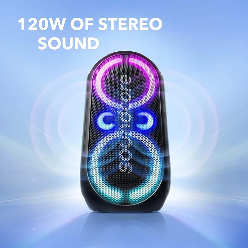 اسپیکر بلوتوثی قابل حمل انکر مدل Soundcore Rave Party 2(یکسال گارانتی شرکتی) — تصویر ۸