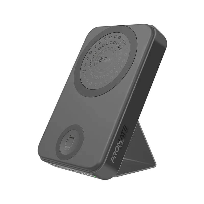 پاوربانک برند پرومیت مدل POWERMAG-TRIO ظرفیت 10000 میلیآمپر ساعت — تصویر ۴