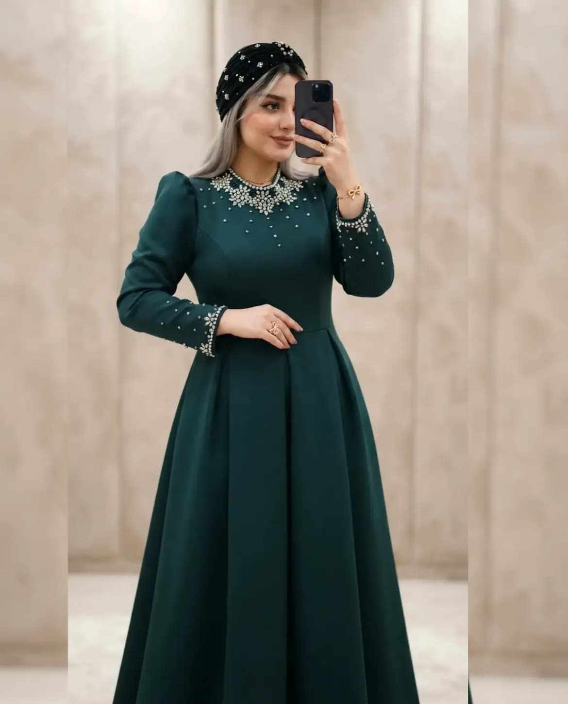 پیراهن مجلسی حنا💞 — تصویر ۴