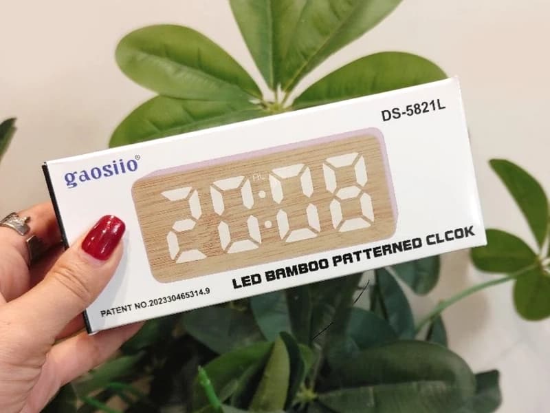ساعت رومیزی دیجیتال gaosiio مدل DS-5821L — تصویر ۸