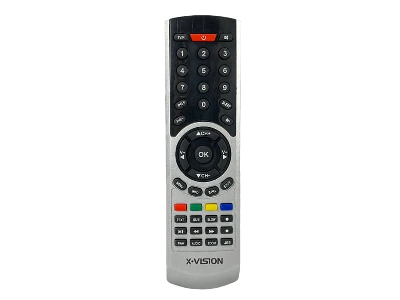 کنترل گیرنده ایکس ویژن نقره ای 1250 فلش دار — تصویر ۲
