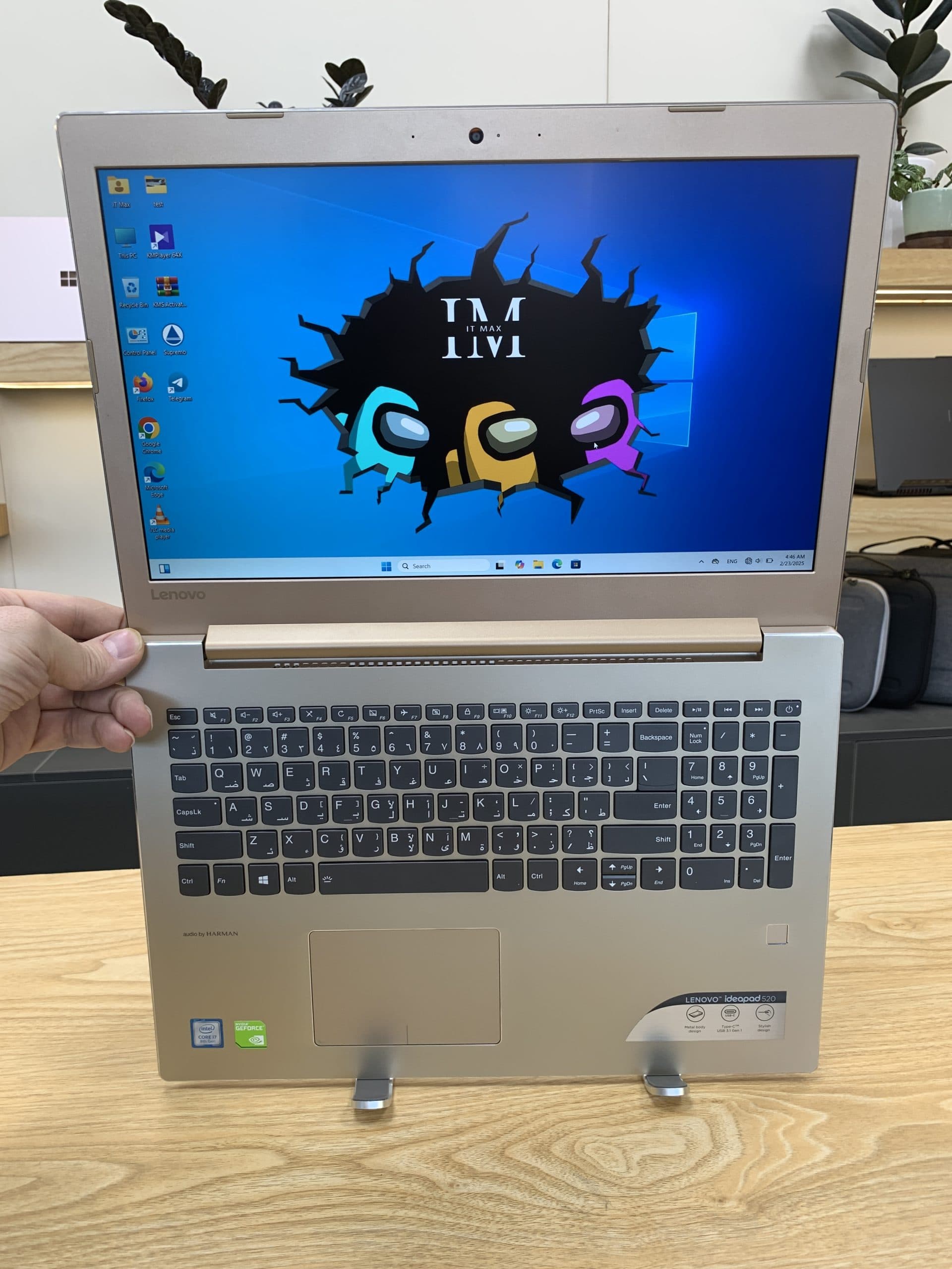 لپ تاپ لنوو مدل Lenovo Ideapad 520 CI7 8550U 16GB 512SSD — تصویر ۸