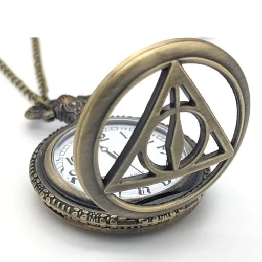 ساعت گردنبندی دایره ای مدل یادگاران مرگ — تصویر ۱۰