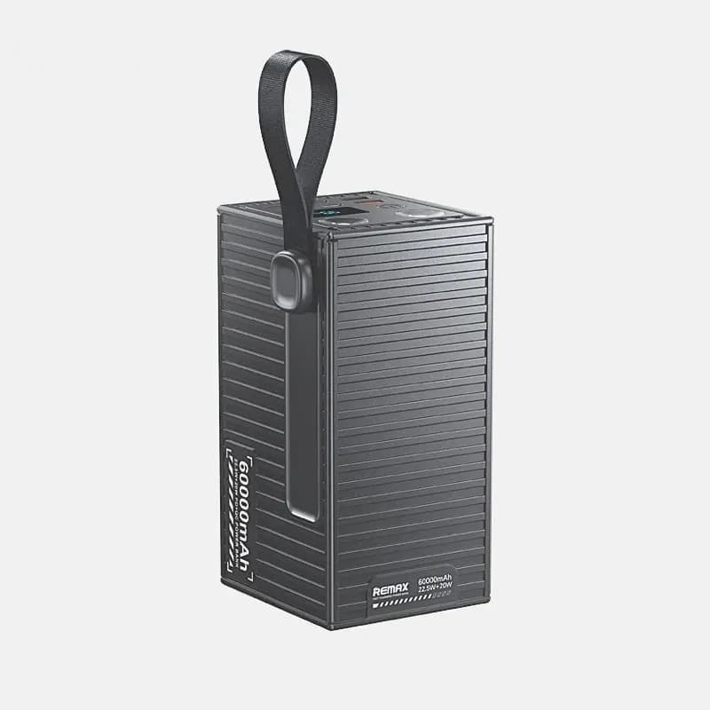 پاوربانک 22.5 وات ریمکس مدل RPP-609pro ظرفیت 60000 میلی آمپر ساعت — تصویر ۵