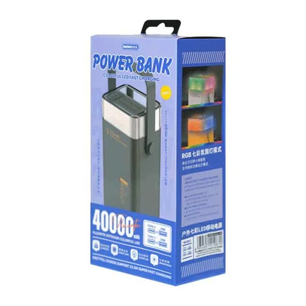 پاوربانک 22.5 وات ریمکس مدل RPP-596 ظرفیت 40000 میلی آمپر ساعت — تصویر ۲
