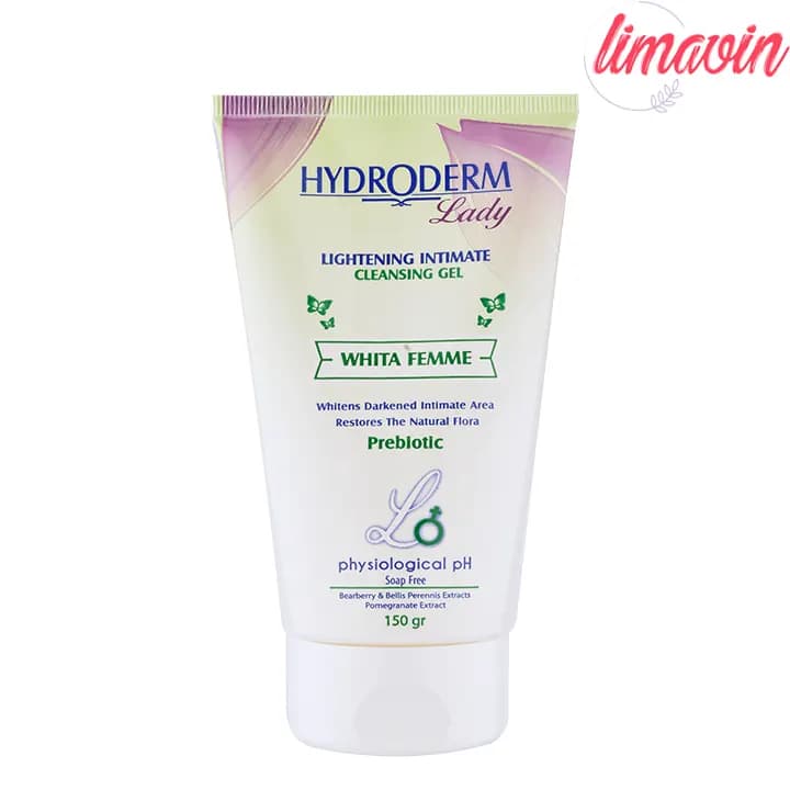ژل بهداشتی بانوان هیدرودرم مدل Whita Femme مقدار 150 گرم — تصویر ۵
