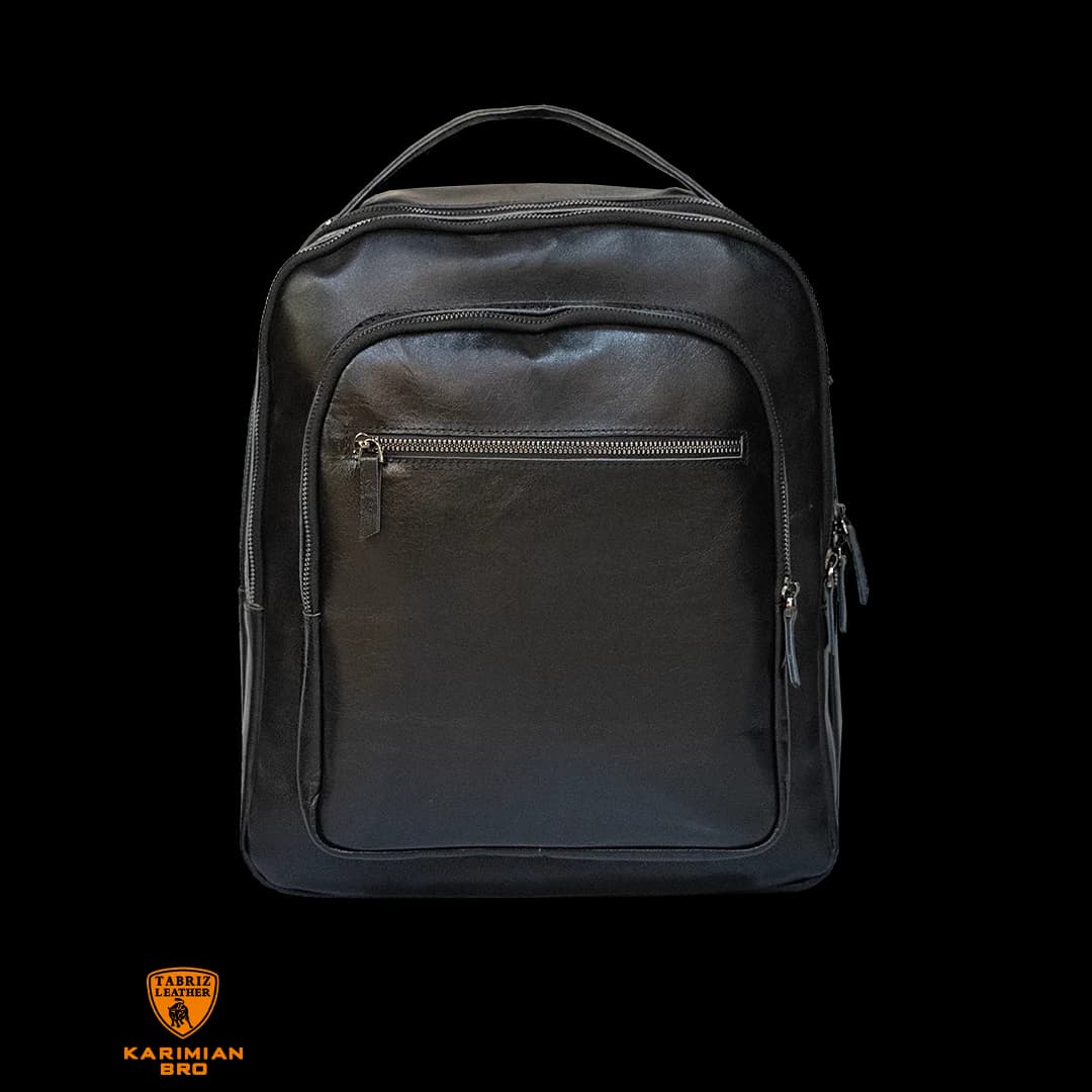 کوله پشتی چرم مدل مارتین — تصویر ۸