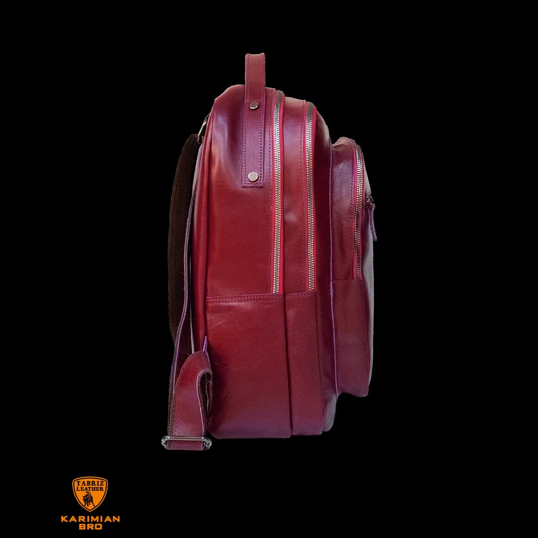 کوله پشتی چرم مدل مارتین — تصویر ۱۰