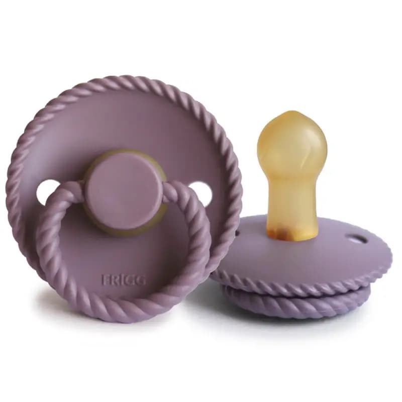 پستانک فریگ لاتکس طنابی سایز 1 رنگ Twilight Mauve (بنفش چرک) — تصویر ۲