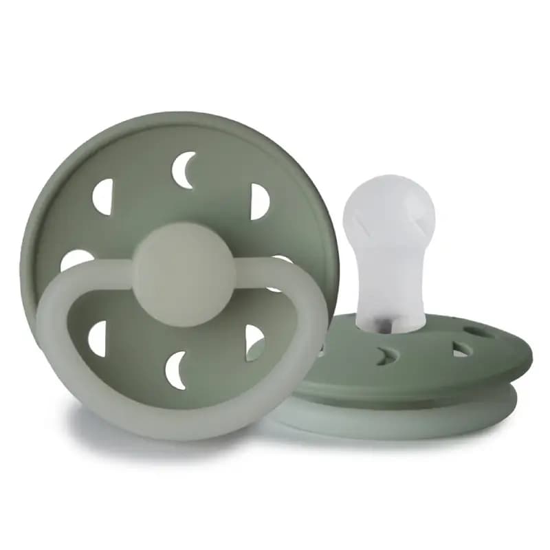 پستانک شب تاب فریگ فاز ماه سایز 1 رنگ Sage Night (سبز)
