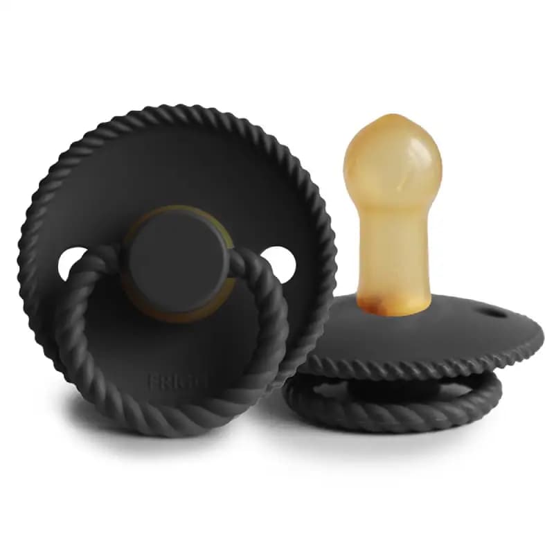 پستانک طنابی فریگ سایز 2 رنگ Jet Black (مشکی) — تصویر ۲