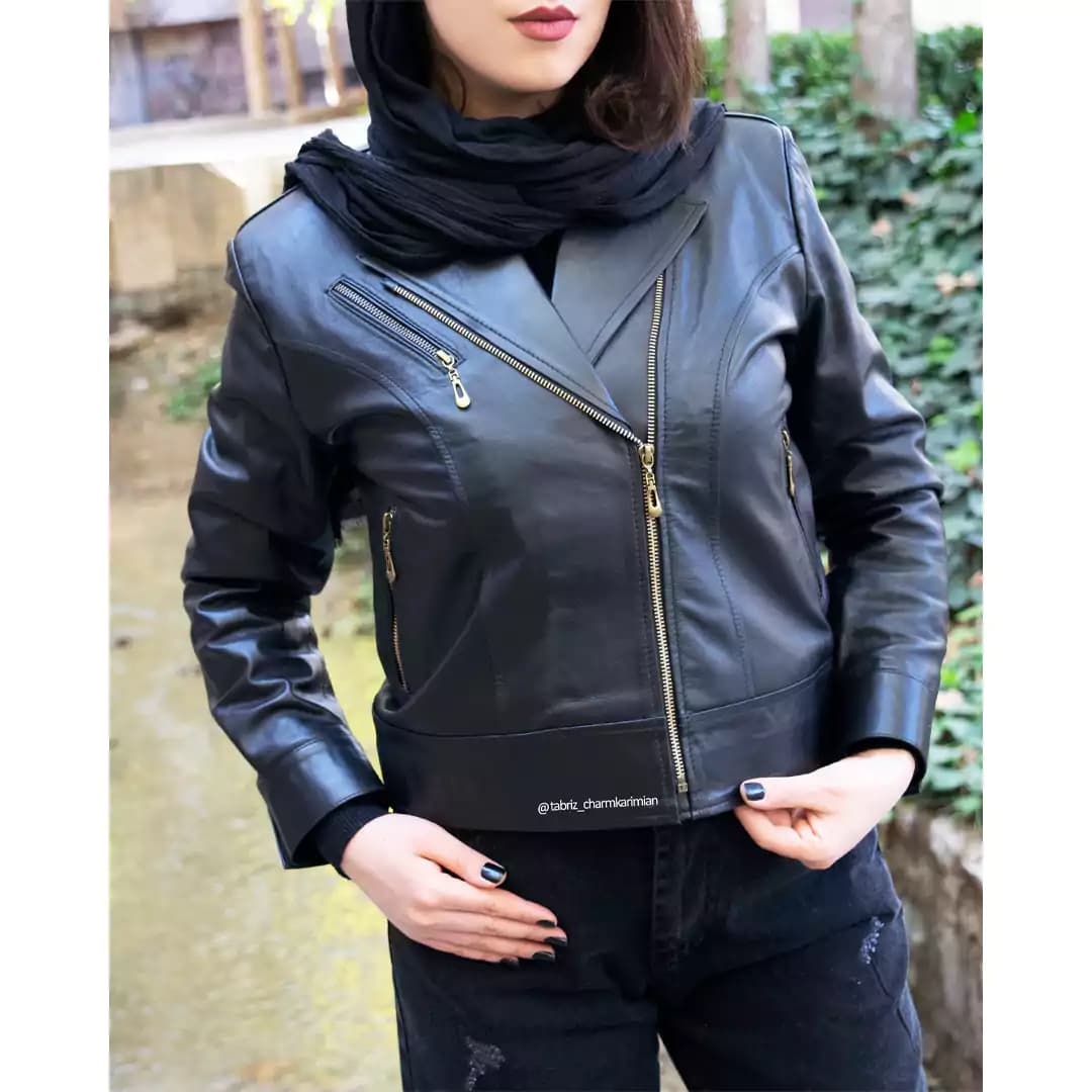 کاپشن زنانه مدل پلیسی 2