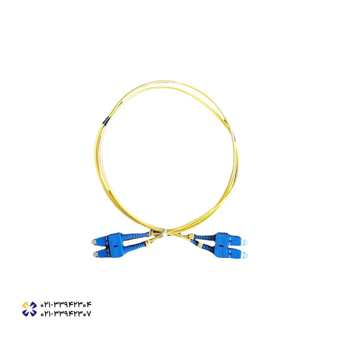 پچ کورد فیبر نوری نگزنس 3 متری LANmark-OF Patch Cord Singlemode 9/125/3 2LC-2SC LSZH — تصویر ۷