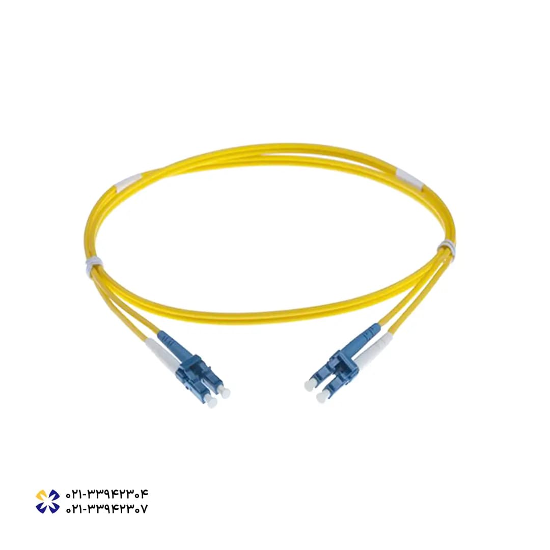 پچ کورد فیبر نوری نگزنس 3 متری LANmark-OF Patch Cord Singlemode 9/125/3 2LC-2SC LSZH — تصویر ۵