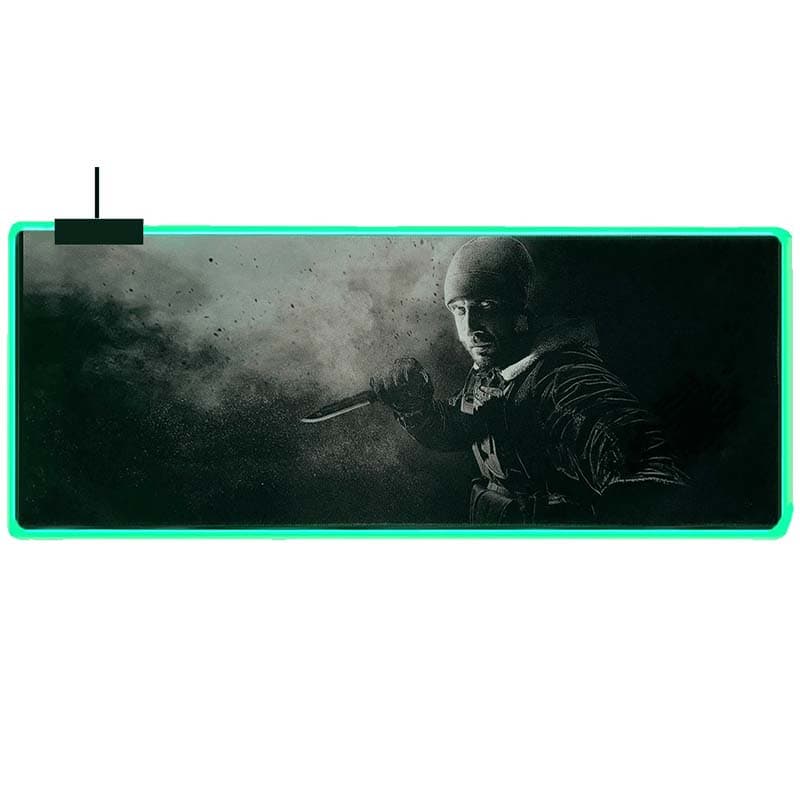 پد موس گیمینگ RGB طرح CSGO سایز 30در80 — تصویر ۴