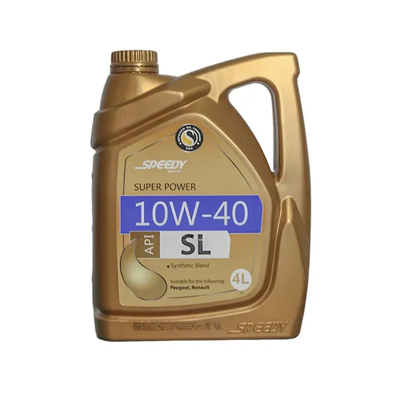 روغن موتور اسپیدی سوپر پاور 10W-40 SL چهار لیتری