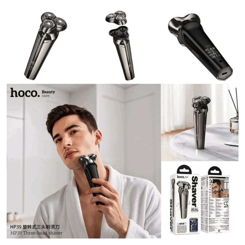 ماشین اصلاح موی صورت شارژی هوکو مدل HP39 — تصویر ۷