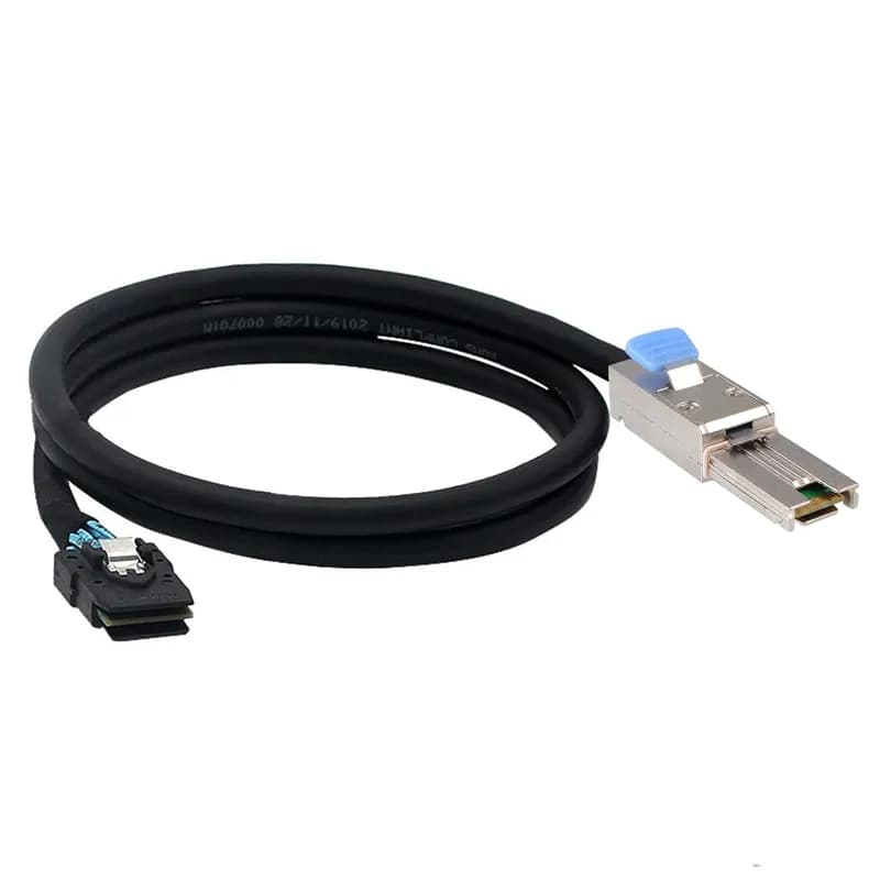 کابل تبدیل Mini SAS SFF-8087 به SFF-8088 مدل SM181 طول 1 متر