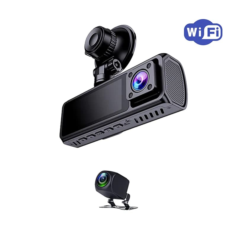دوربین ثبت وقایع خودرو 3 دوربین اتوویژن مدل J07-WiFi — تصویر ۹